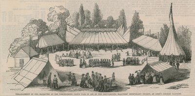 Arrangement of the Marquees by English School