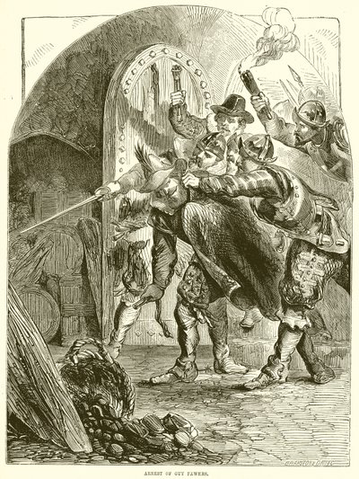 Arrest of Guy Fawkes by English School