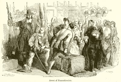 Arrest of Nonconformists by English School