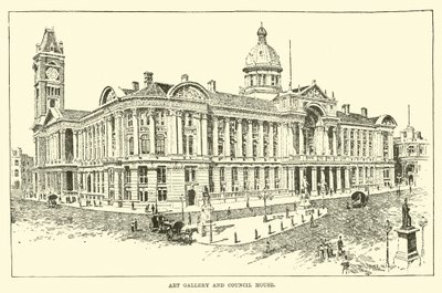 Art Gallery and Council House by English School