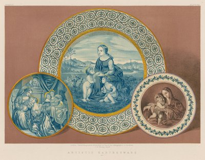 Artistic Earthenware by English School