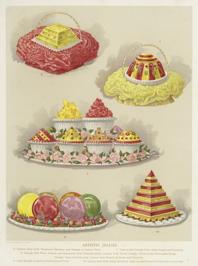 Artistic Jellies by English School