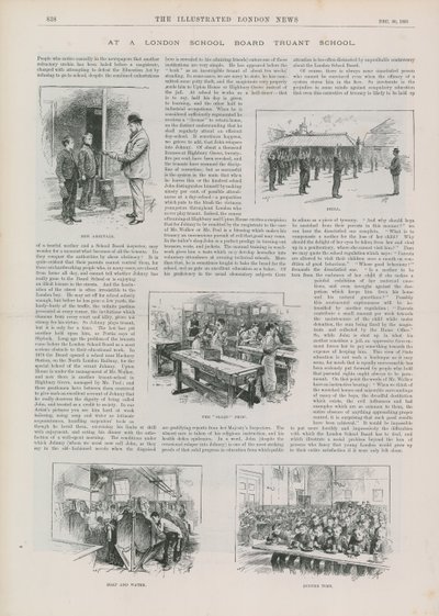 At A London School Board Truant School by English School