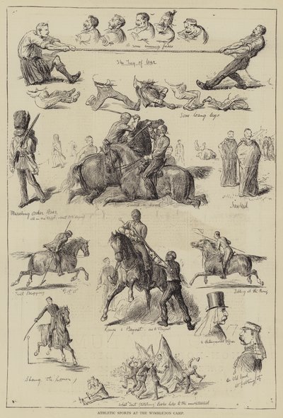 Athletic Sports at the Wimbledon Camp by English School