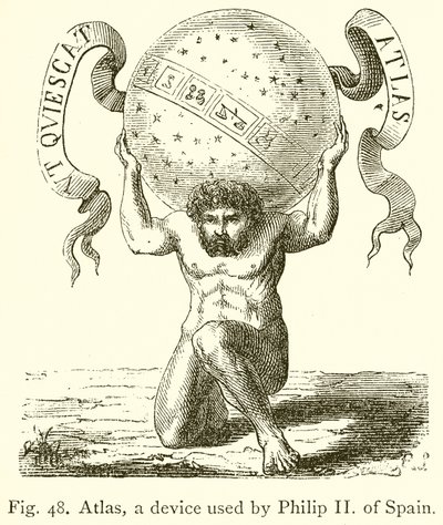 Atlas, a device used by Philip II of Spain by English School