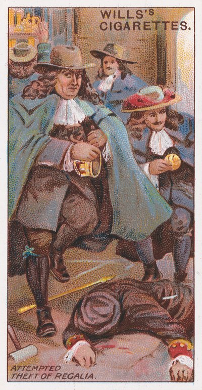 Attempted Theft of Regalia by English School