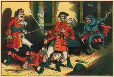 Attempted Capture of Dick Turpin by Bow Street Runners by English School
