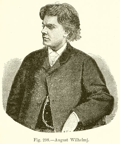 August Wilhelmj by English School