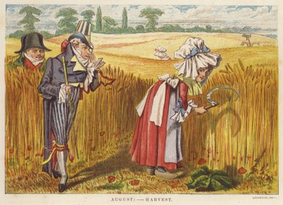 August: Harvest by English School