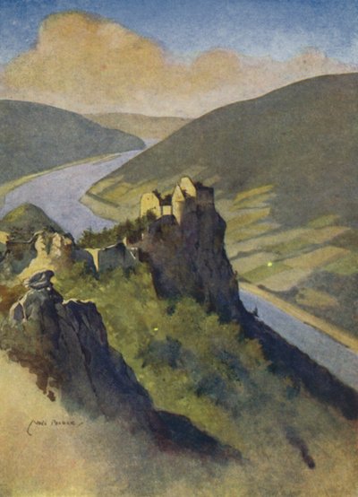 Aggstein Castle, Austria by English School