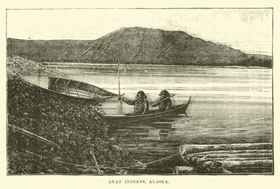 Ayan Indians, Alaska by English School