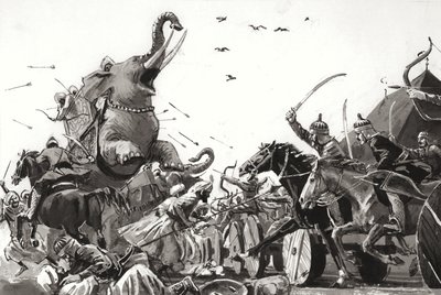 Babur, The Tiger of Kabul by English School