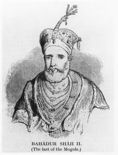 Bahadur Shah II by English School