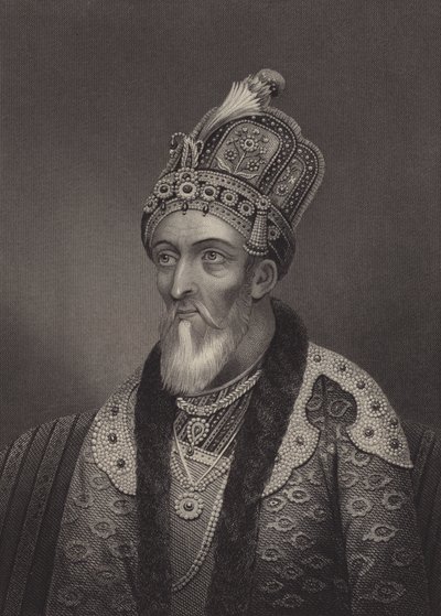 Bahadur Shah II, Last Mughal Emperor by English School