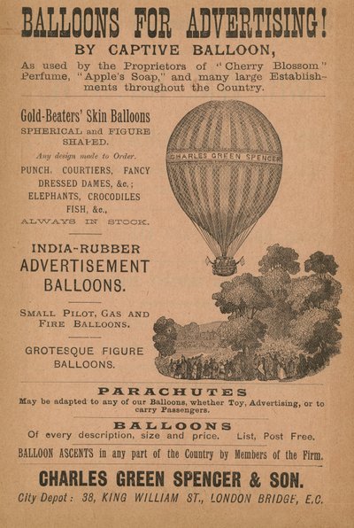Balloons for Advertising by English School