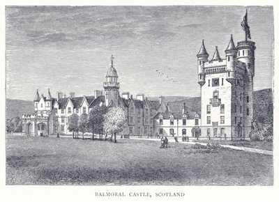 Balmoral Castle, Scotland by English School