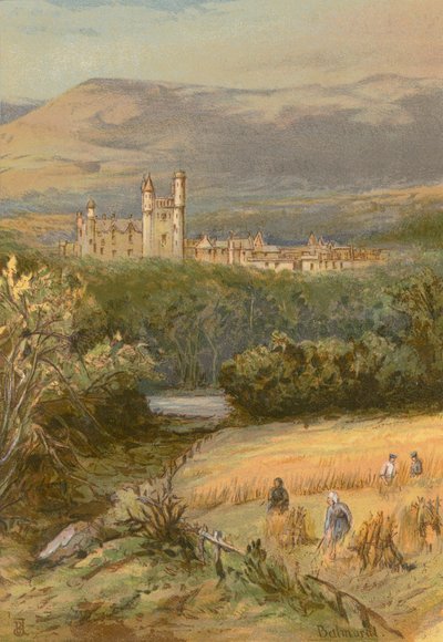 Balmoral Castle by English School