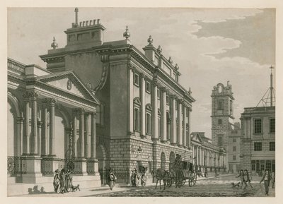 Bank of England, West Wing added by Sir Robert Taylor, 1783 by English School