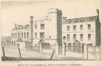 Baptist Academical Institution, Stepney, London by English School