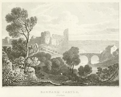 Barnard Castle, Durham by English School