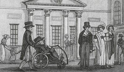 Bath, The Pump Room by English School
