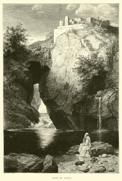 Bath of Diana by English School