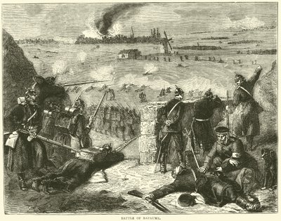 Battle of Bapaume by English School