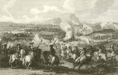Battle of Blenheim by English School