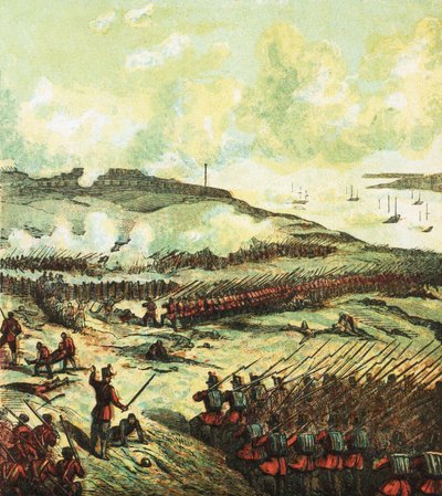 Battle of Inkermann by English School