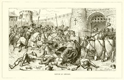 Battle of Lincoln by English School