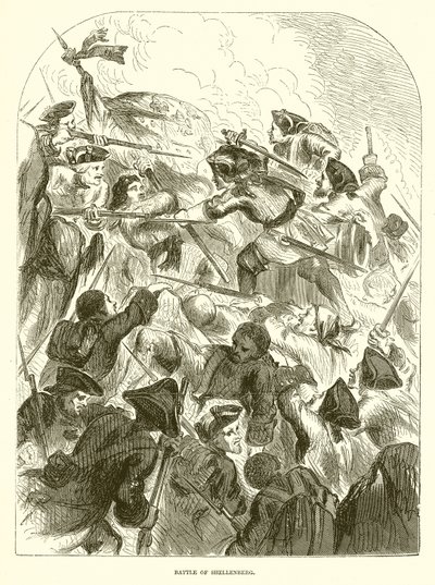 Battle of Shellenberg by English School