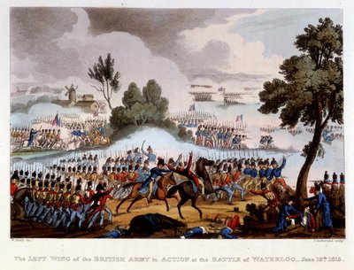 Battle of Waterloo, June 18 by English School