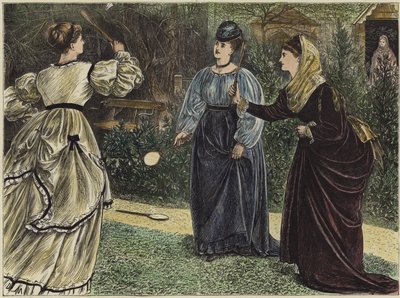 Battledore and Shuttlecock by English School