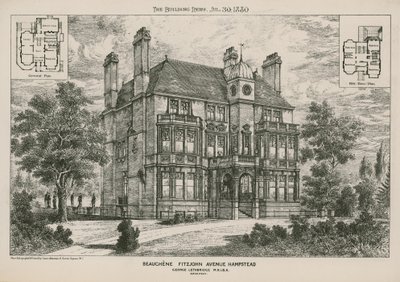 Beauchene, Fitzjohn Avenue, Hampstead by English School
