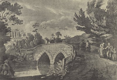 Beggars Bridge, 1796 by English School