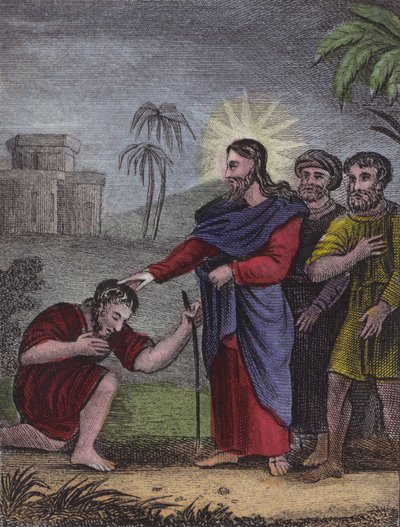 Behold the Leprous Jew by English School