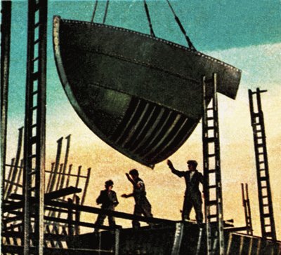 Belfast Shipyards, where the Titanic was built by English School