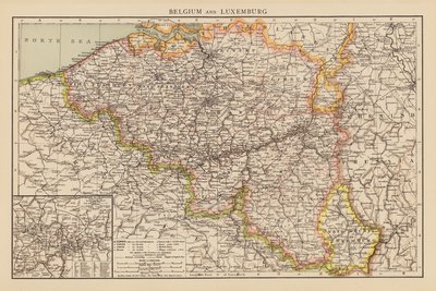 Belgium and Luxemburg by English School