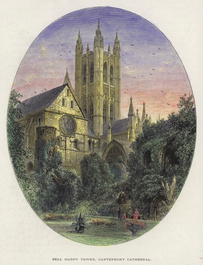 Bell Harry Tower, Canterbury Cathedral, Kent by English School