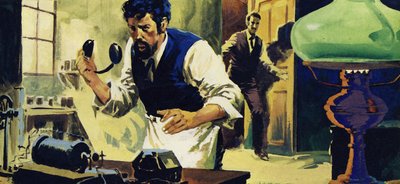 Bell continued to experiment until, one day, he heard Watson