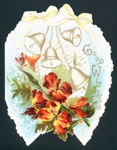 Bells and Flowers on Horseshoe by English School