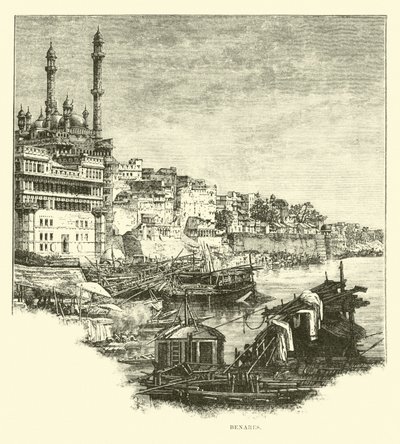 Benares by English School