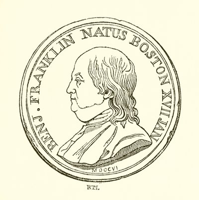 Benjamin Franklin by English School