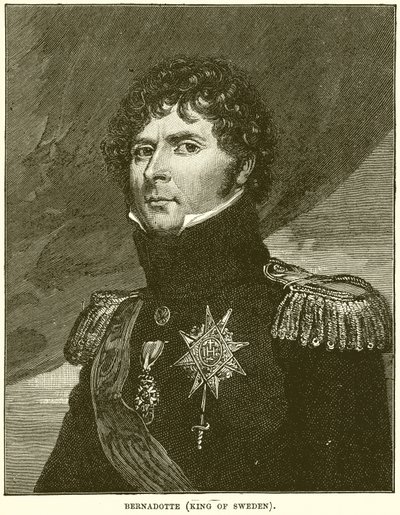 Bernadotte (King of Sweden) by English School