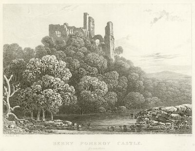 Berry Pomeroy Castle, Devonshire by English School