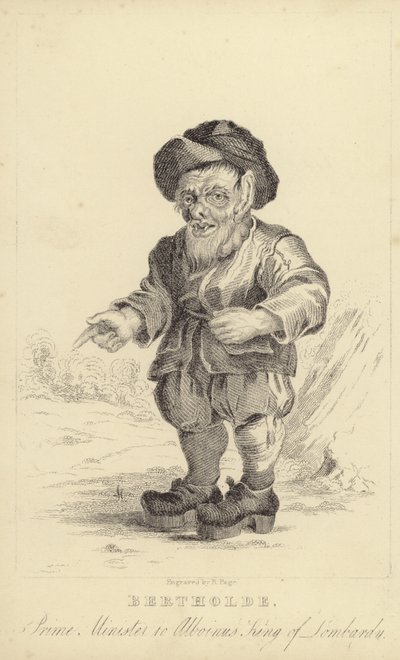 Bertholde, Prime Minister to Alboinus by English School