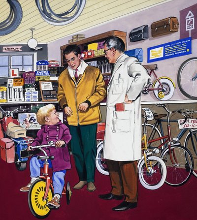 Bicycle Shop by English School