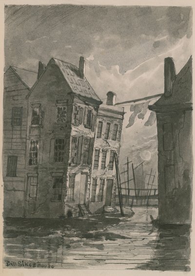 Bill Sikes House on Jacobs Island by English School