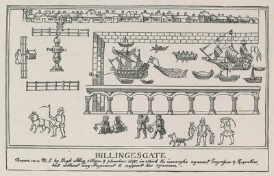 Billingsgate, 1598 by English School