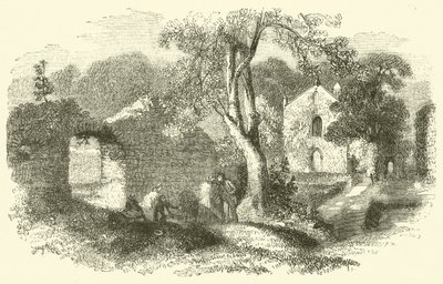 Bindon Abbey by English School